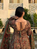 Load image into Gallery viewer, Zehra Green Cotton Suit Set